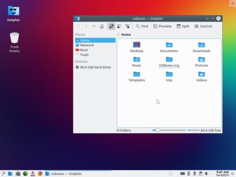 pclinuxos kde desktop