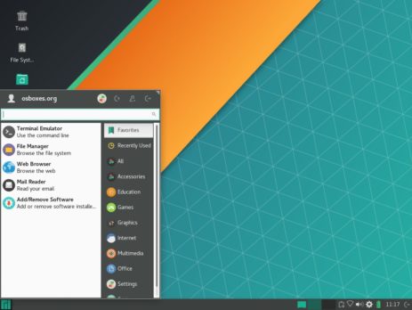 manjaro xfce 17