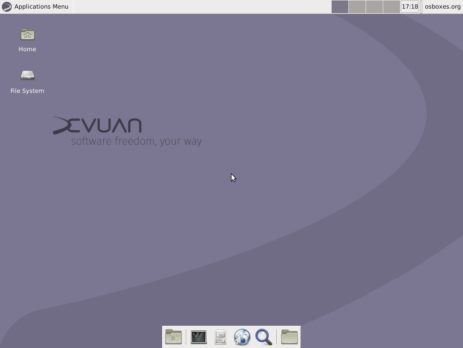 devuan desktop