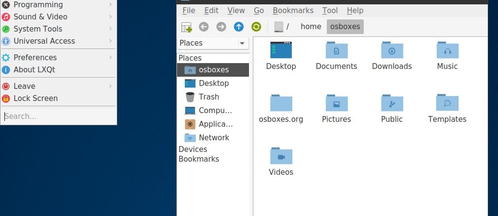 sparky linux 5 desktop