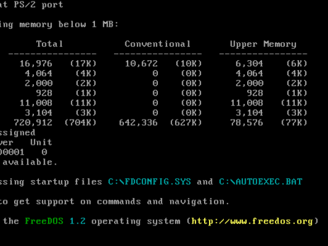 freedos cli