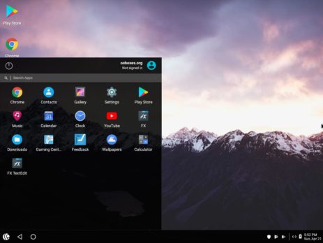 prime os desktop