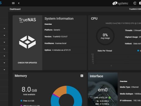 truenas desktop