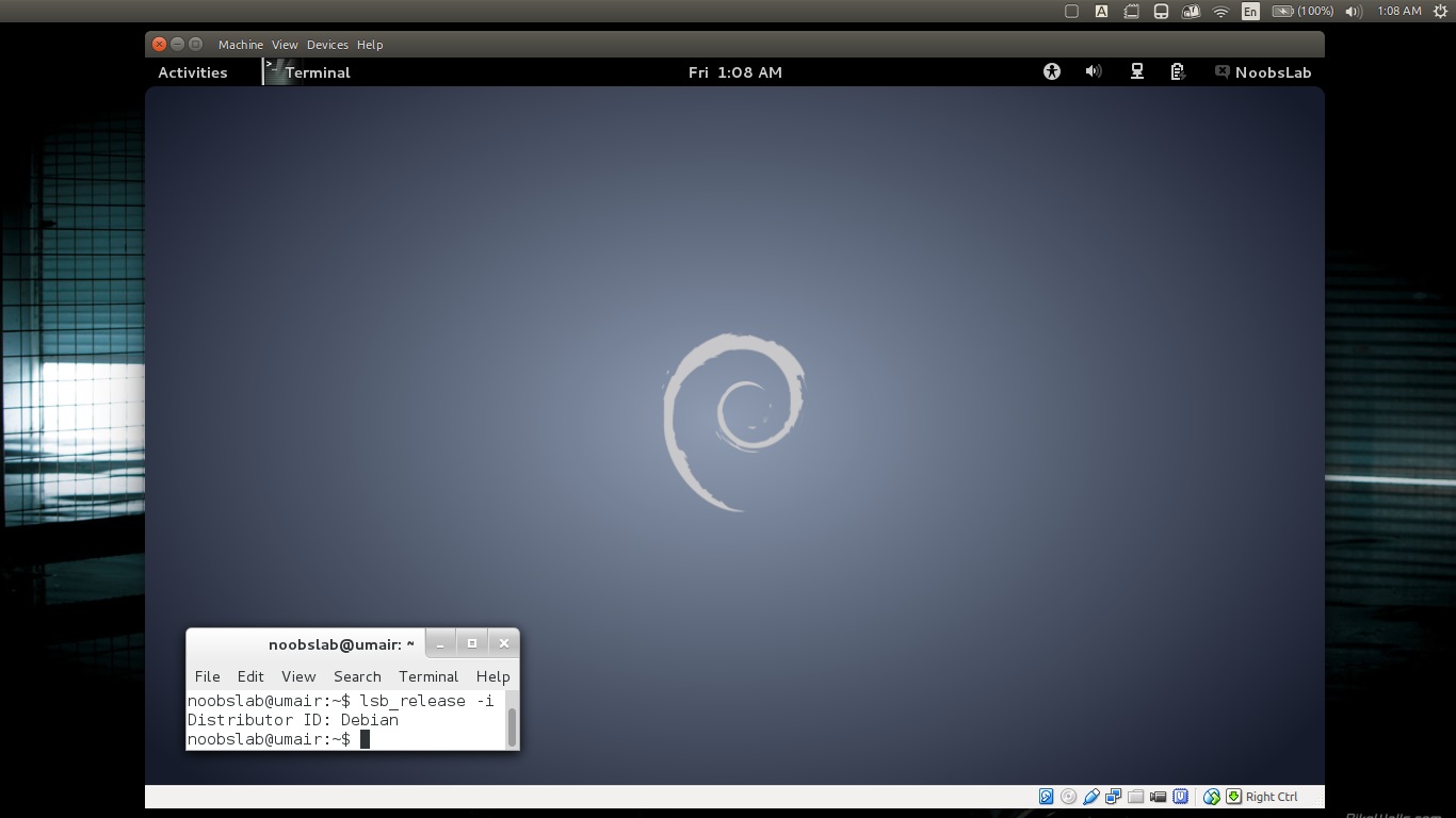 Virtual Machine Screenshots